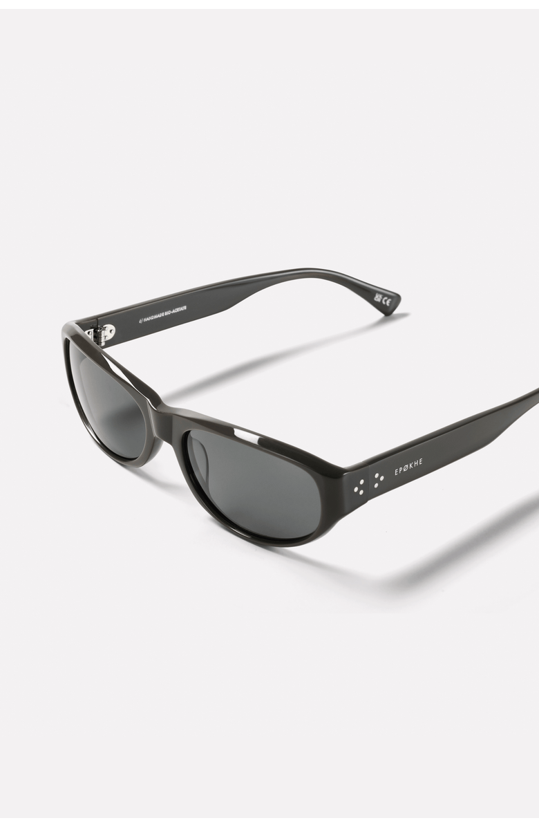 Epokhe Dome Sunglasses, Alternate, color, Gunmetal / Black Polarized