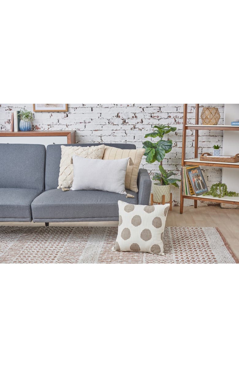 carol
frank Jute Stripe Cotton Throw Pillow, GET, Alternate, color, Beige