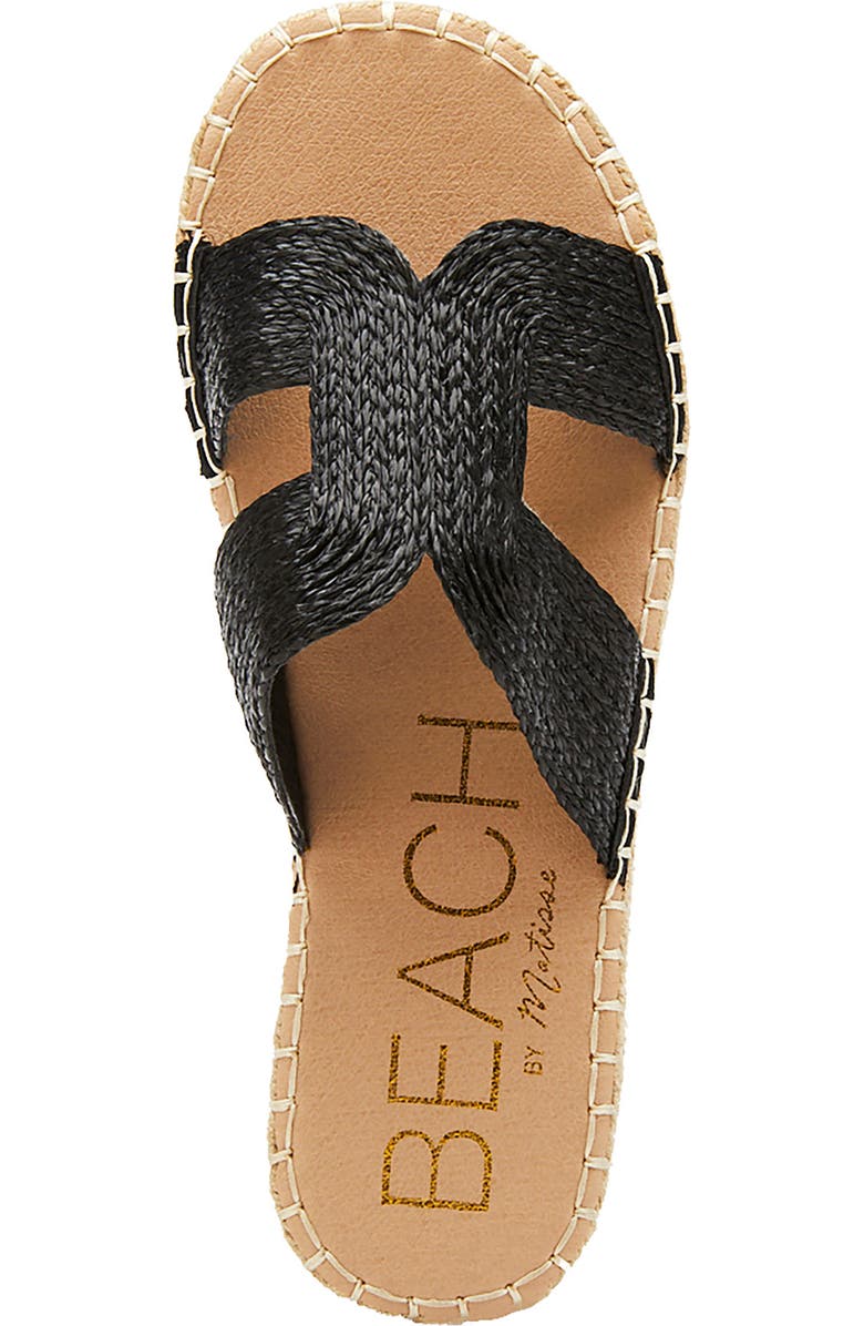 Coconuts by Matisse Cool Off Espadrille Platform Slide Sandal, Alternate, color,