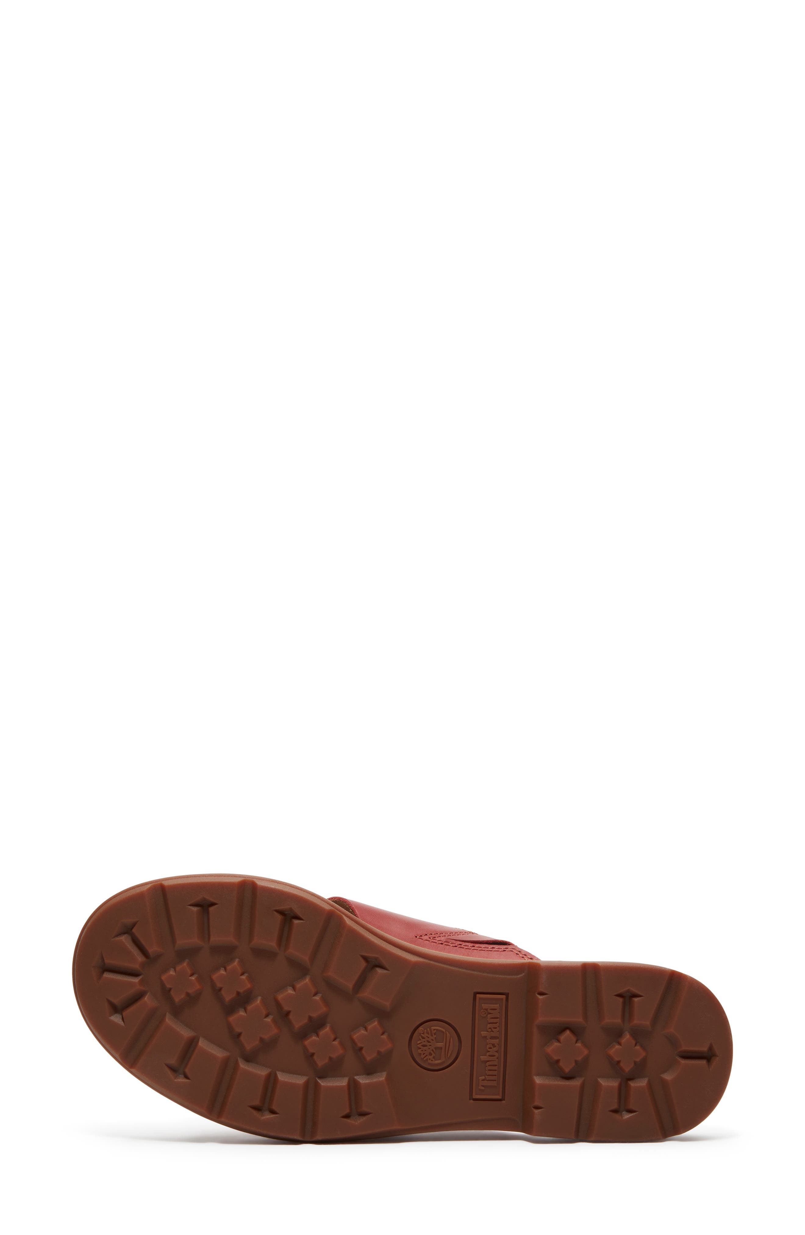 Timberland Calista Bay Slide Sandal, Alternate, color, Md Red Fgrain