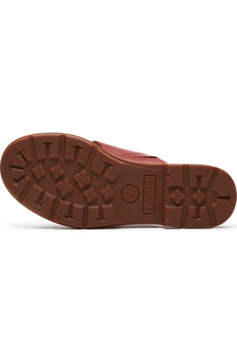 Timberland Calista Bay Slide Sandal, Alternate, color, Md Red Fgrain