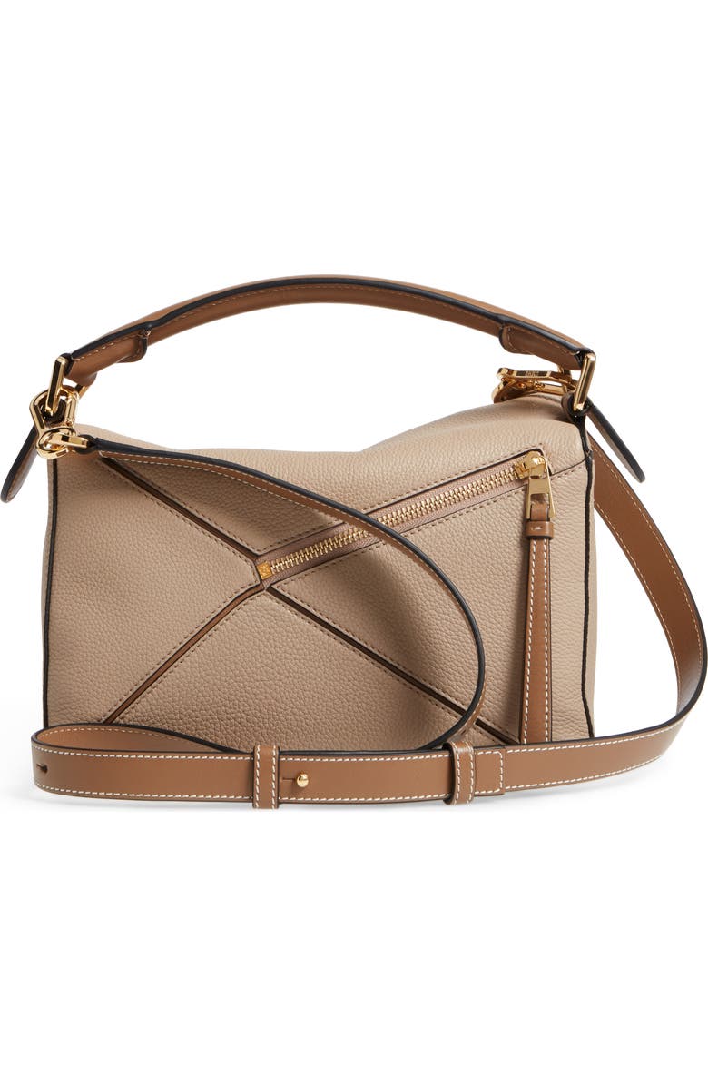 Loewe Small Puzzle Leather Bag, Alternate, color,
