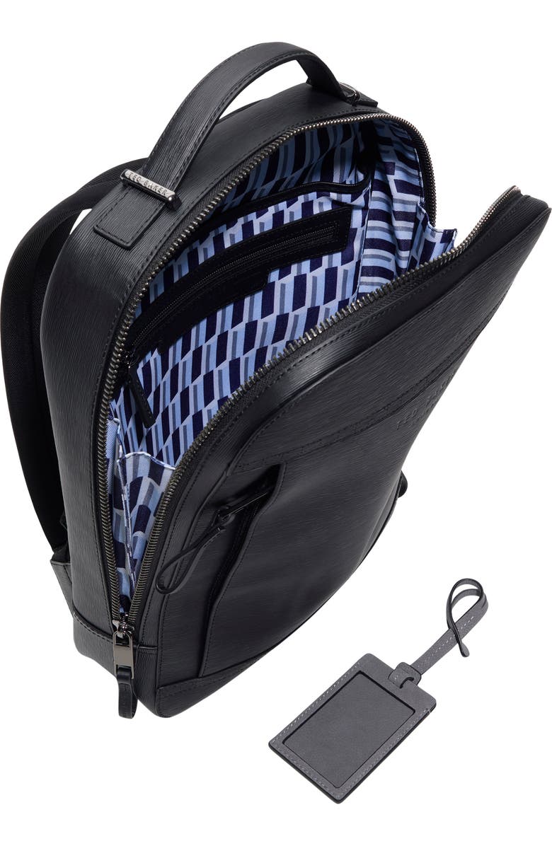 Ted Baker London Carlisle Leather Backpack, Alternate, color,