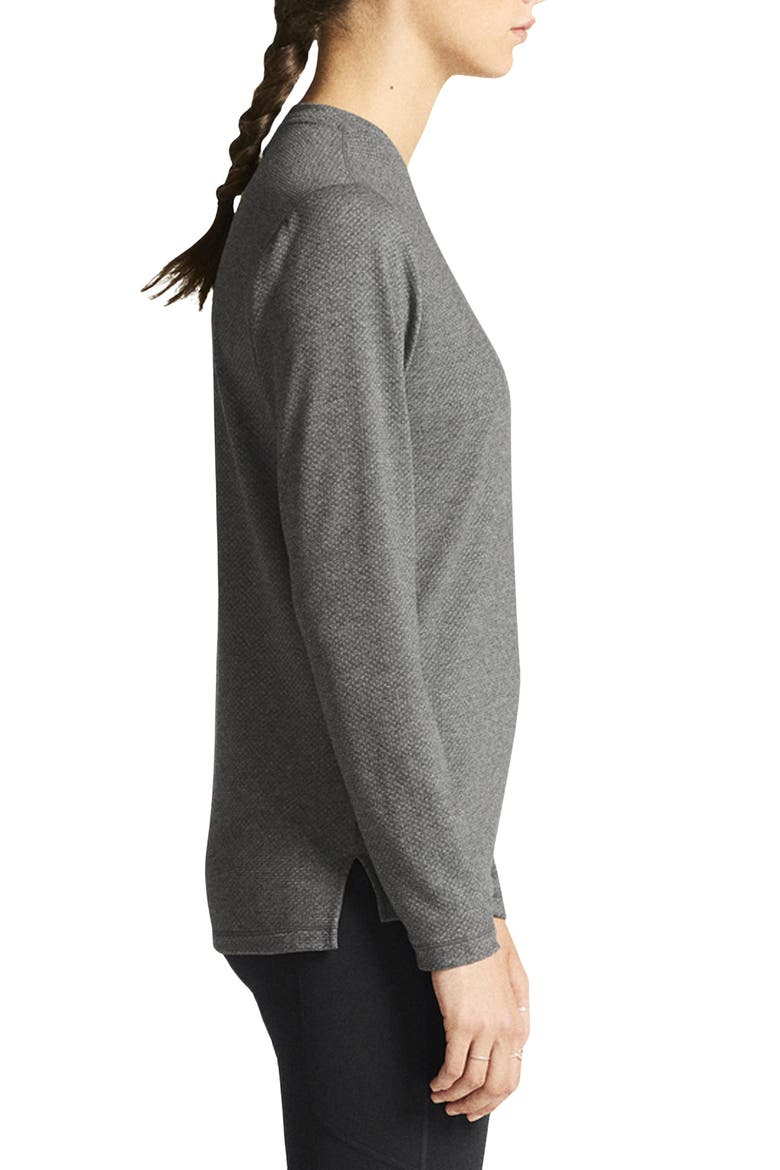 Thermal T-Shirt, Alternate, color, DARK GREY MELANGE