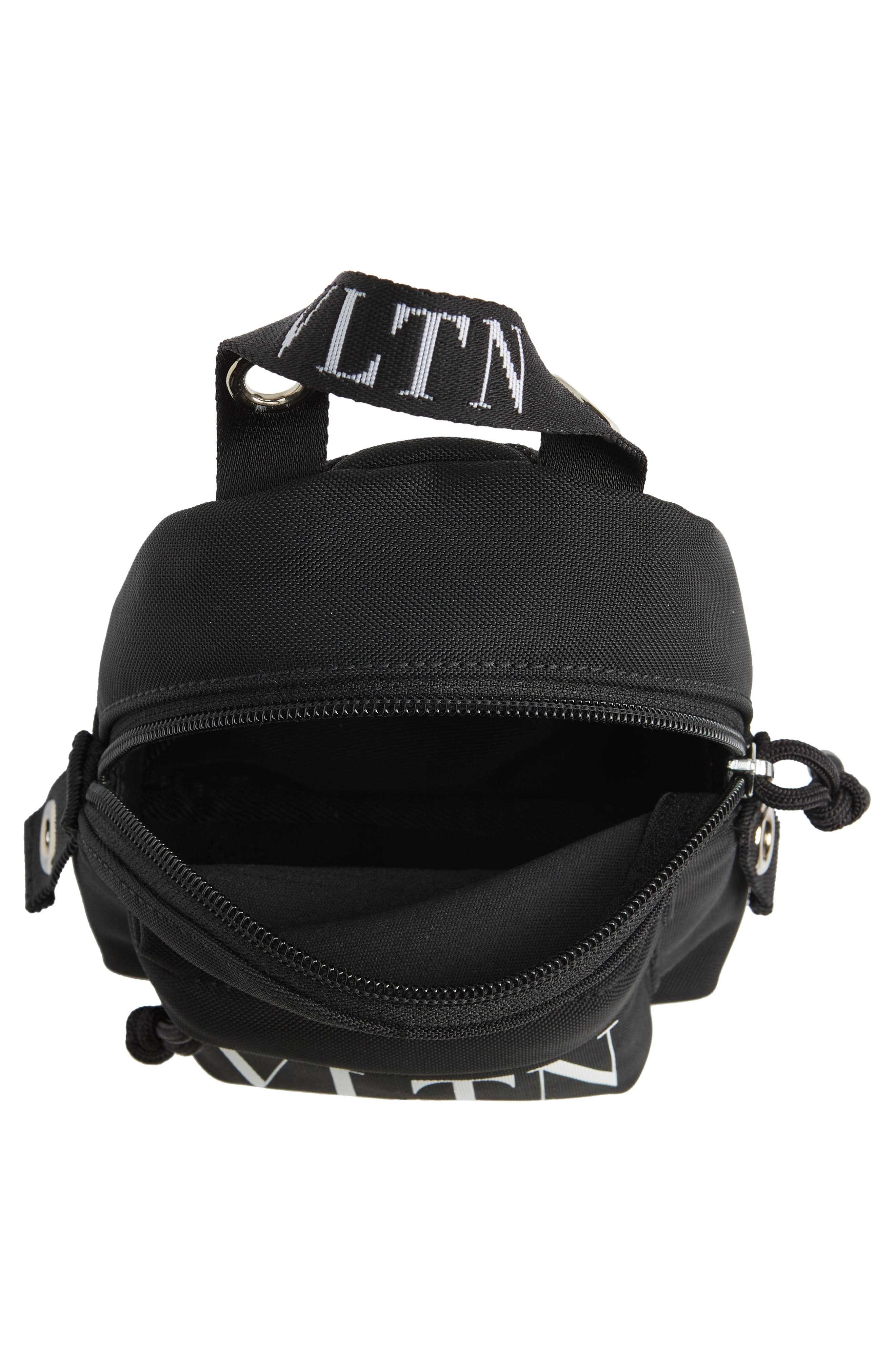 Valentino Garavani Mini VLTN Technical Canvas Backpack, Alternate, color, 