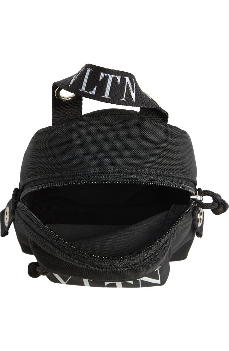 Valentino Garavani Mini VLTN Technical Canvas Backpack, Alternate, color,