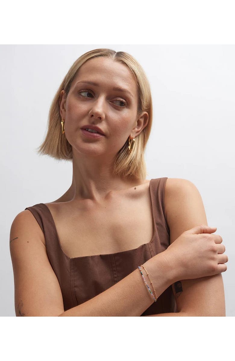 Astley Clarke Gold Fine Biography Multi gemstone Bracelet, Alternate, color, Multi