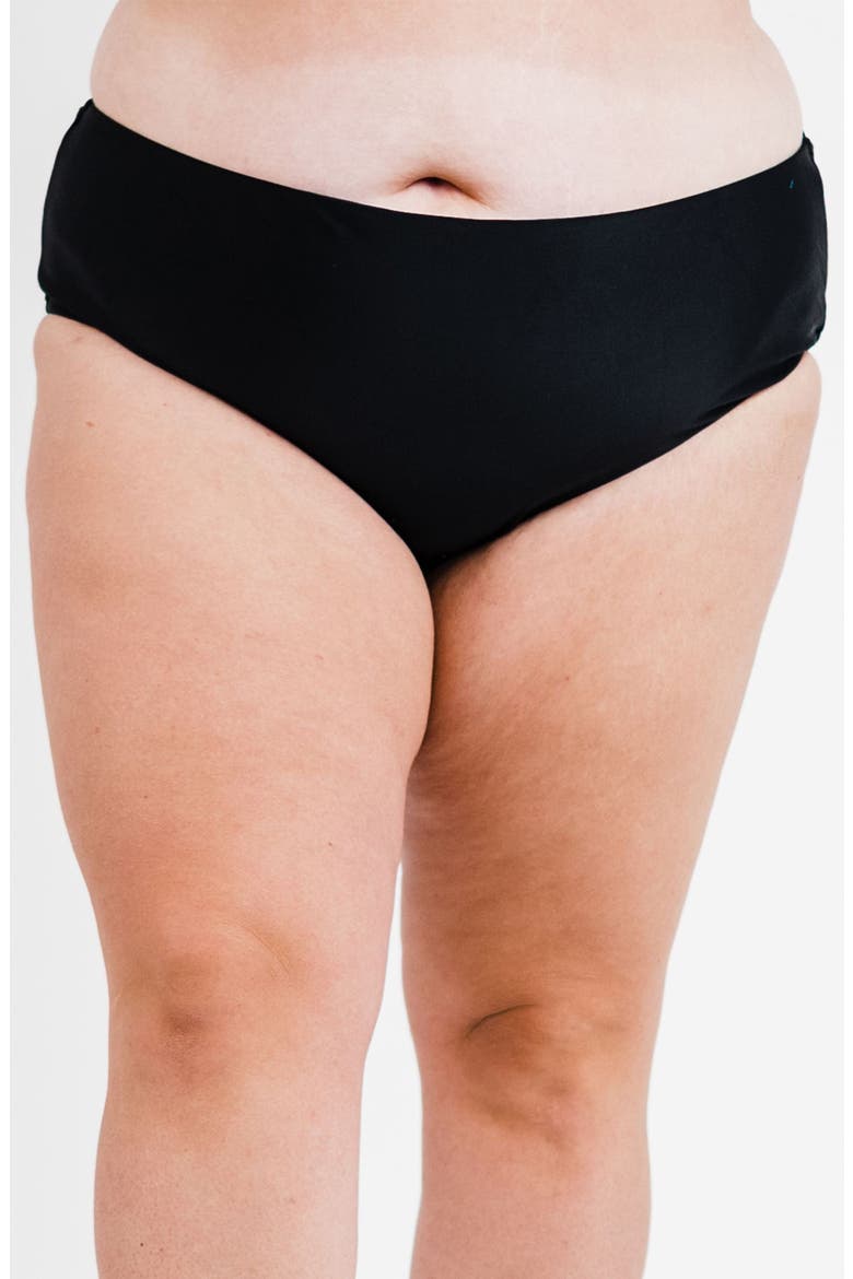 Full Coverage Bikini Bottom, Main, color, Black