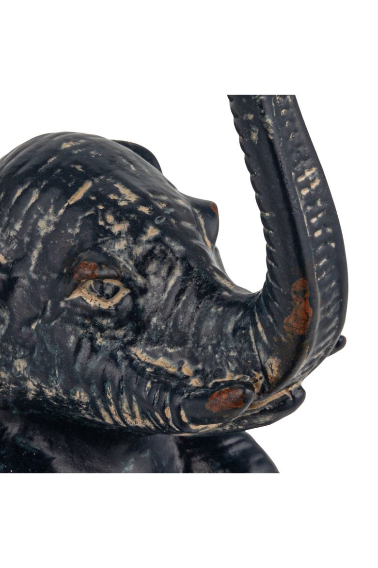 Pewter Elephant Ring Holder, Alternate, color, Bronze