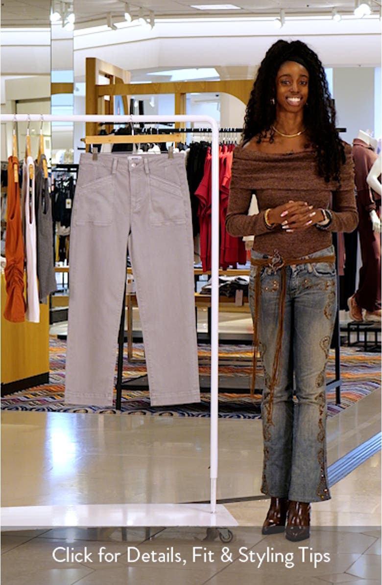 Quincy Ankle Straight Leg Pants, sales video thumbnail