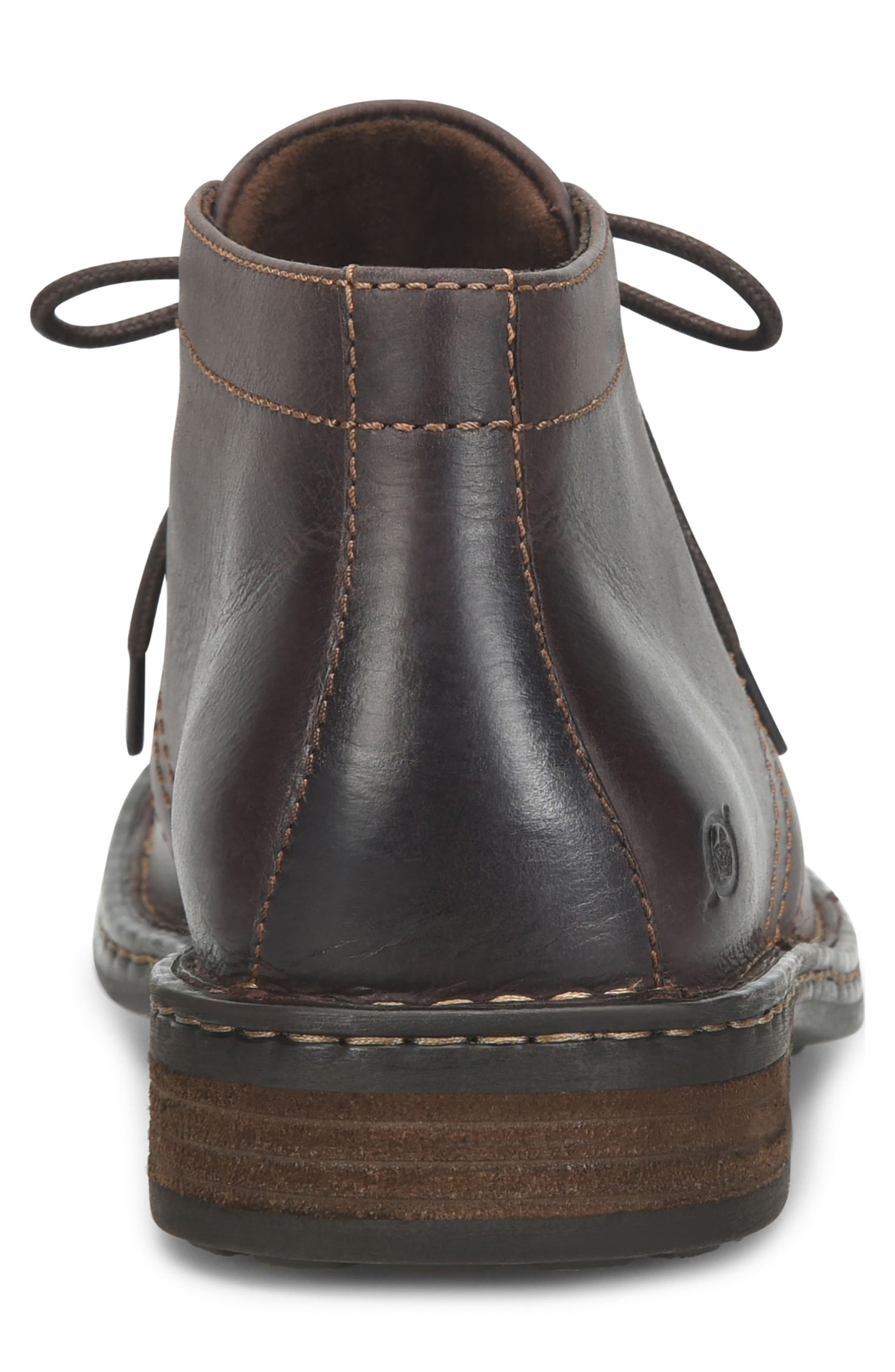 Harrison Plain Toe Chukka Boot, Alternate, color, DARK BROWN