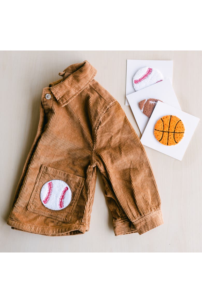 Stick On Patches, Alternate, color, Baseball