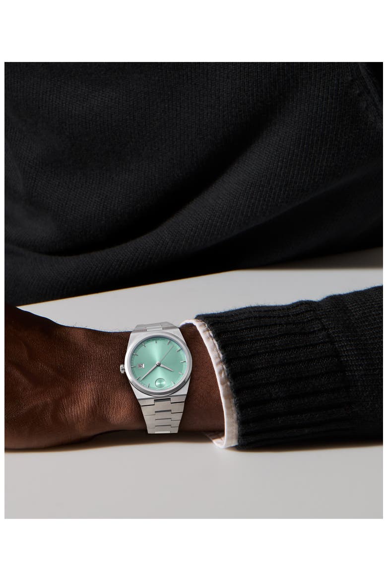 Bold Quest Bracelet Watch, 40mm, Alternate, color, BLUE