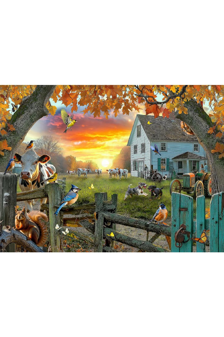 Tranquil Farm 1000 piece Jigsaw Puzzle for Adults, Alternate, color, Multicolor