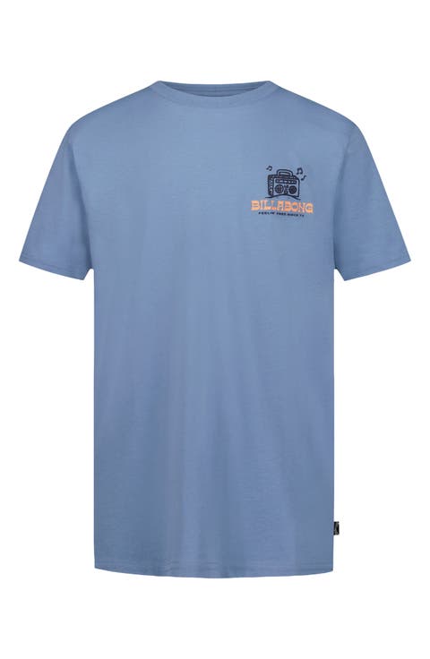 Kids' Beach Lizard Cotton Graphic T-Shirt (Big Kid)