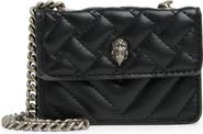 Kurt Geiger London Micro Kensington Faux Leather Crossbody Bag