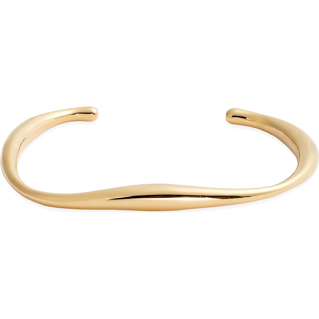 Nordstrom Wavy Cuff Bracelet In Gold