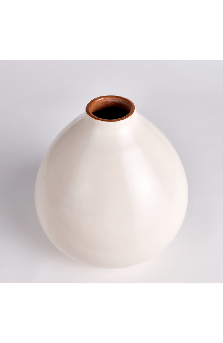 Napa Home & Garden Lucela Vase Medium, Alternate, color, White