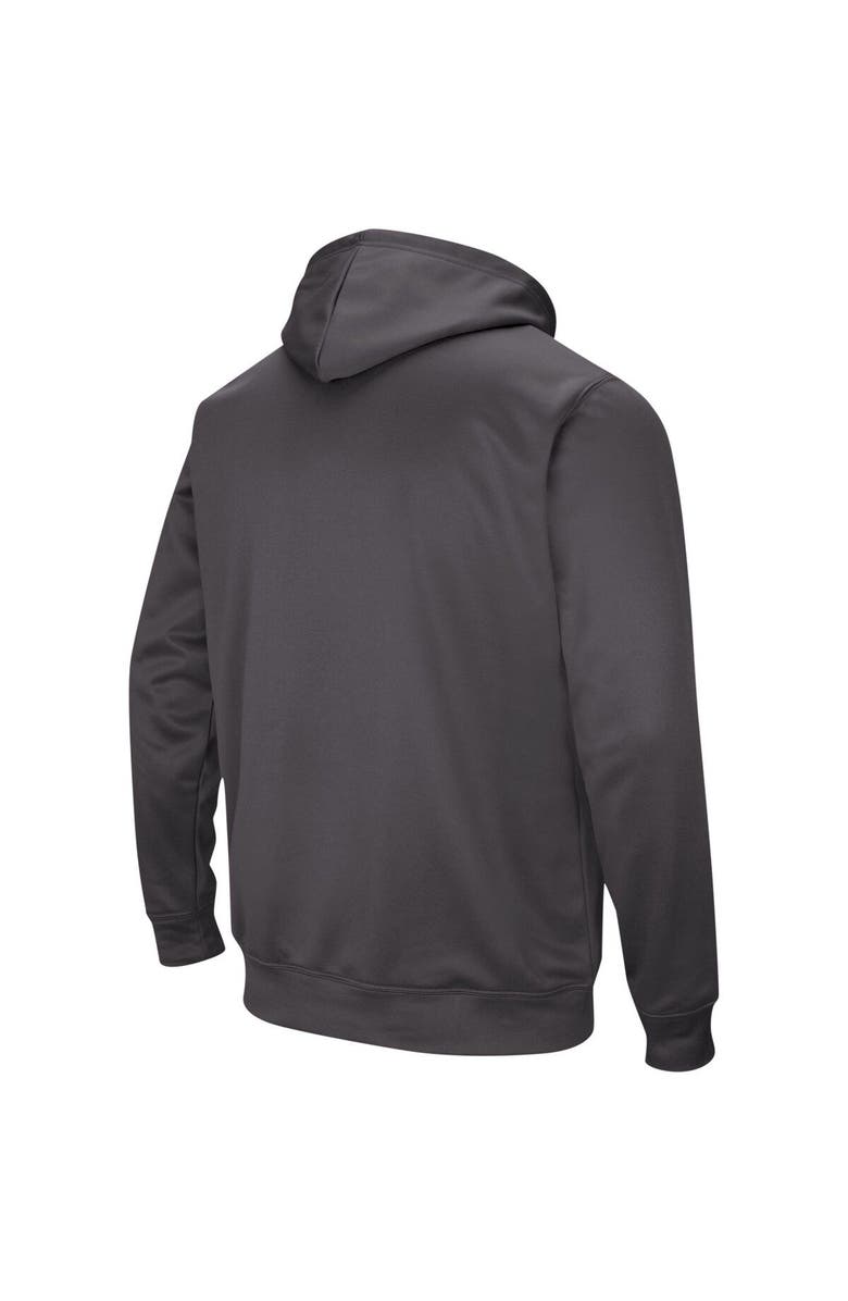 COLOSSEUM Youth Colosseum  Charcoal Vanderbilt Commodores Big Logo Pullover Hoodie, Alternate, color, Charcoal