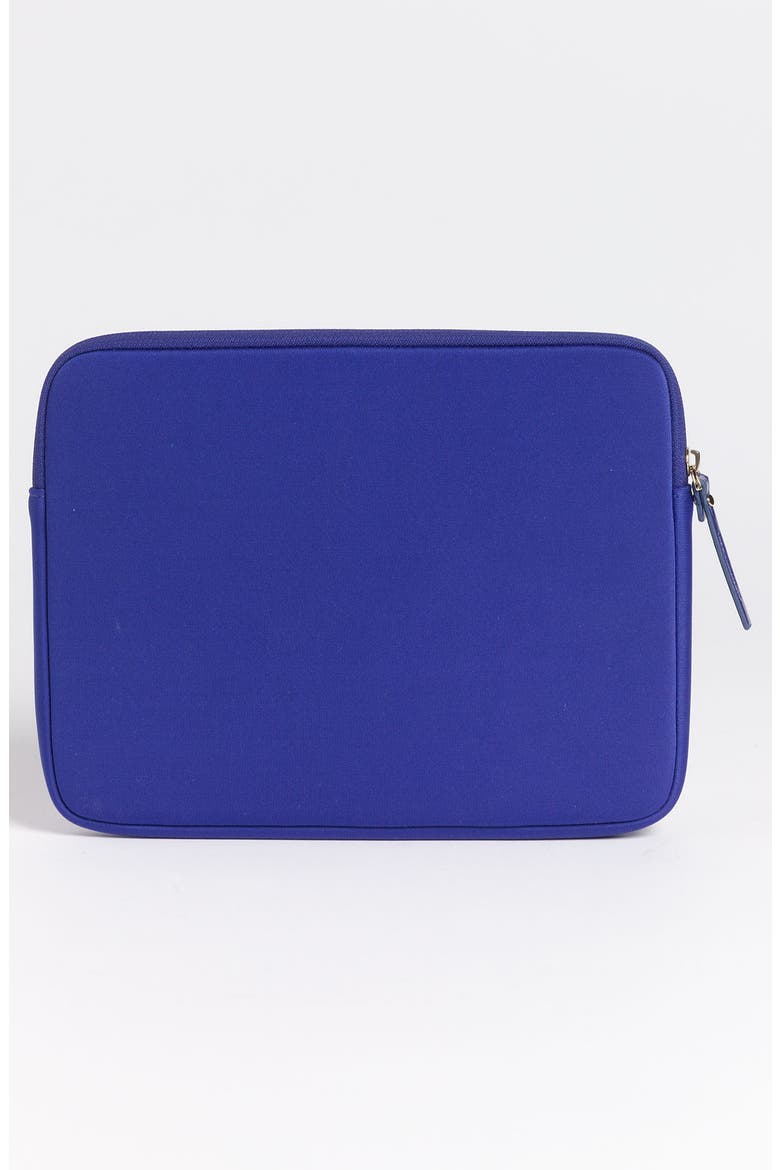'whistle while you work' iPad sleeve, Alternate, color, COBALT