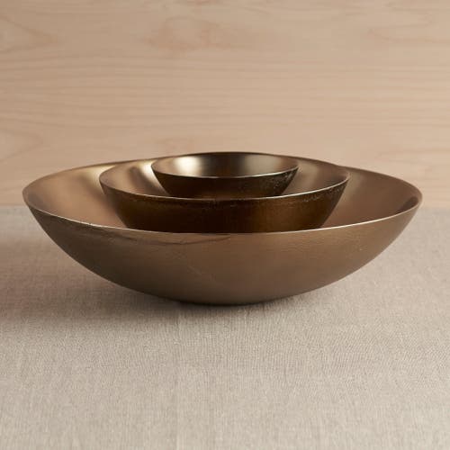 The Collective Home Stinson Antique Brass Bowls Assorted