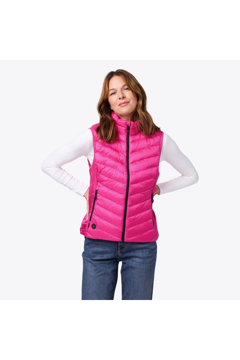 Backcountry Xtera Packable Heated Puffer Vest - Women's, Main, color, Pink