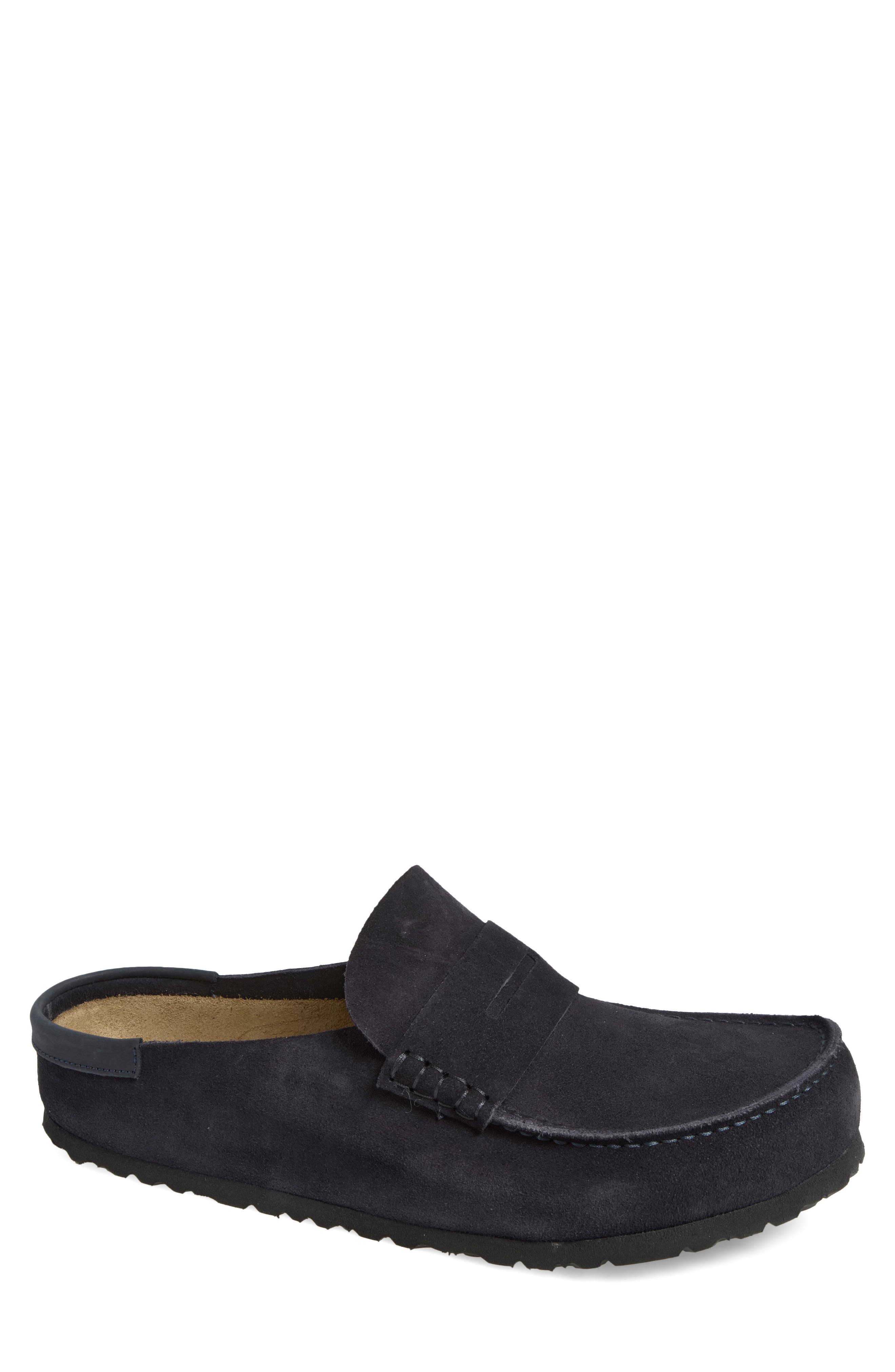 Naples Loafer Clog, Main, color, BLUE