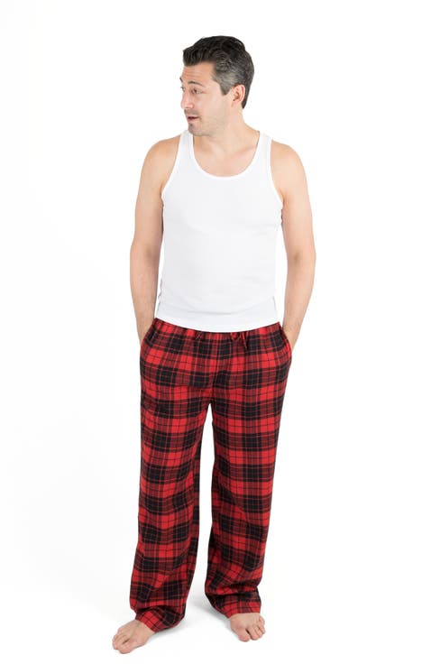Men's Cotton Flannel Holiday Pajama Pants