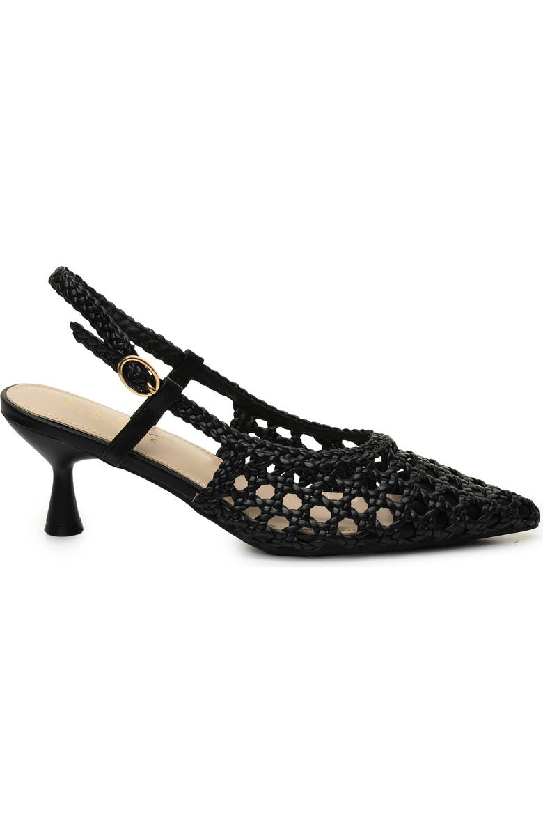 Nicole Miller Knotty Braided Slingback Pump, Alternate, color,