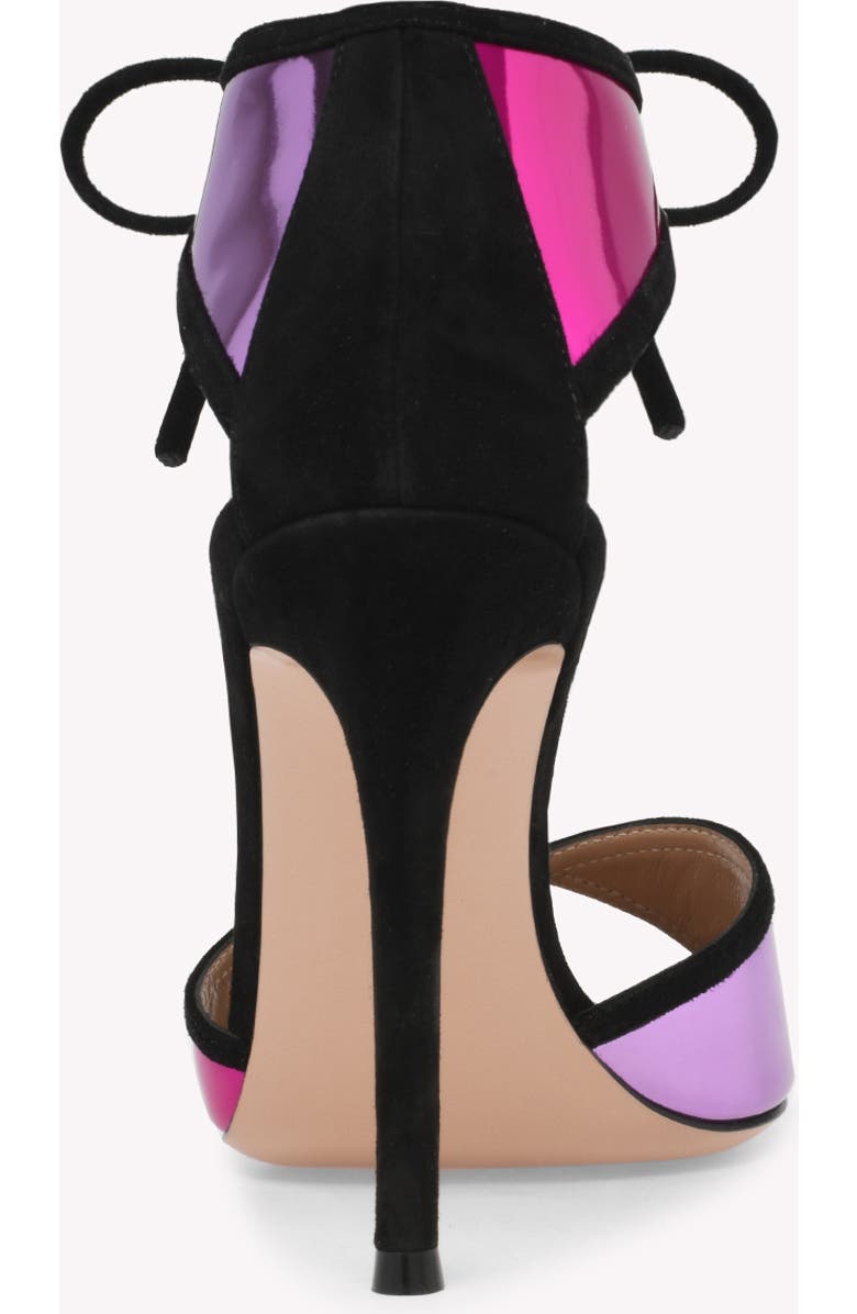 Gianvito Rossi Confetti Sandal, Alternate, color, Purple Calf
