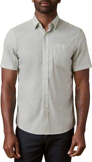 Faherty Movement Short Sleeve Button-Up Shirt