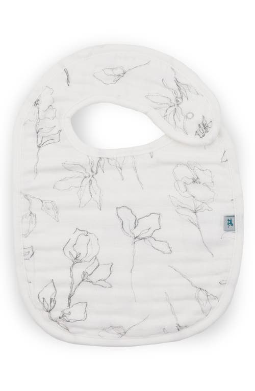 Little Unicorn 3-pack Organic Cotton Muslin Bibs In Brown