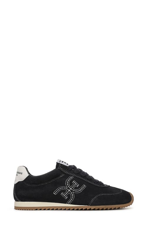 Sam Edelman Isella Sneaker Midnight Blue Suede In Multi