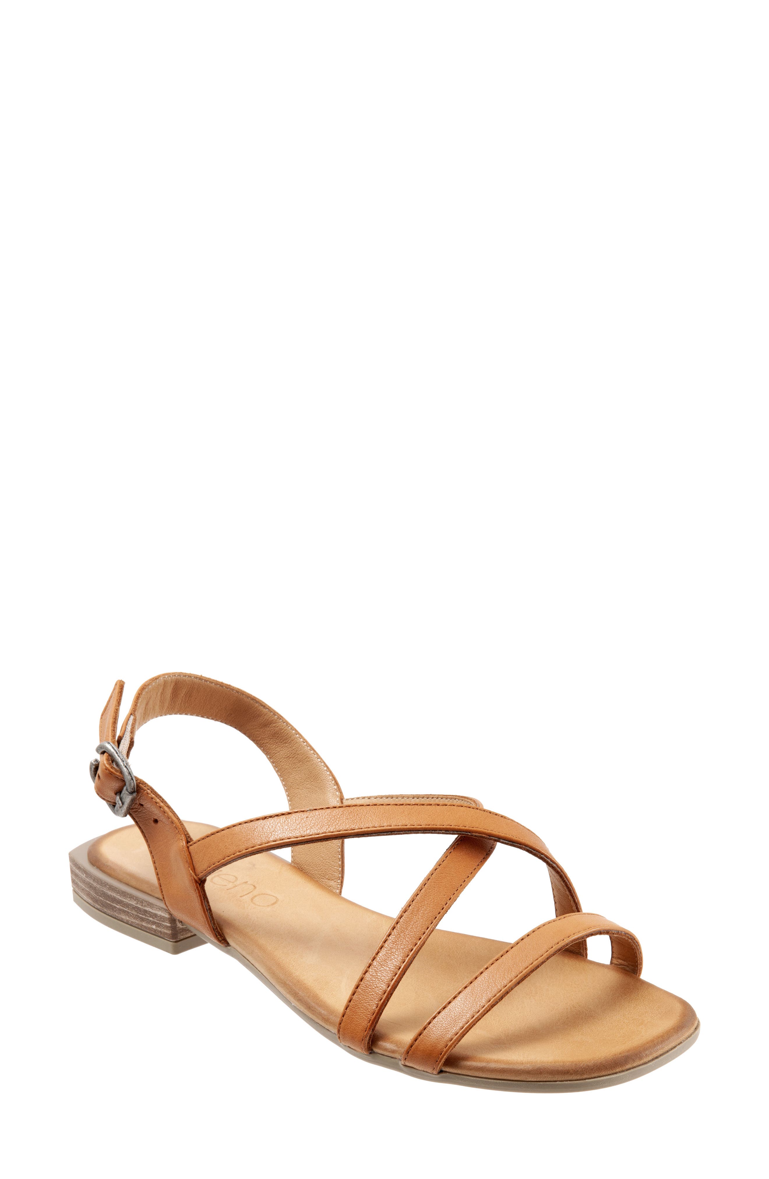 Astral Slingback Sandal, Main, color, TAN LEATHER