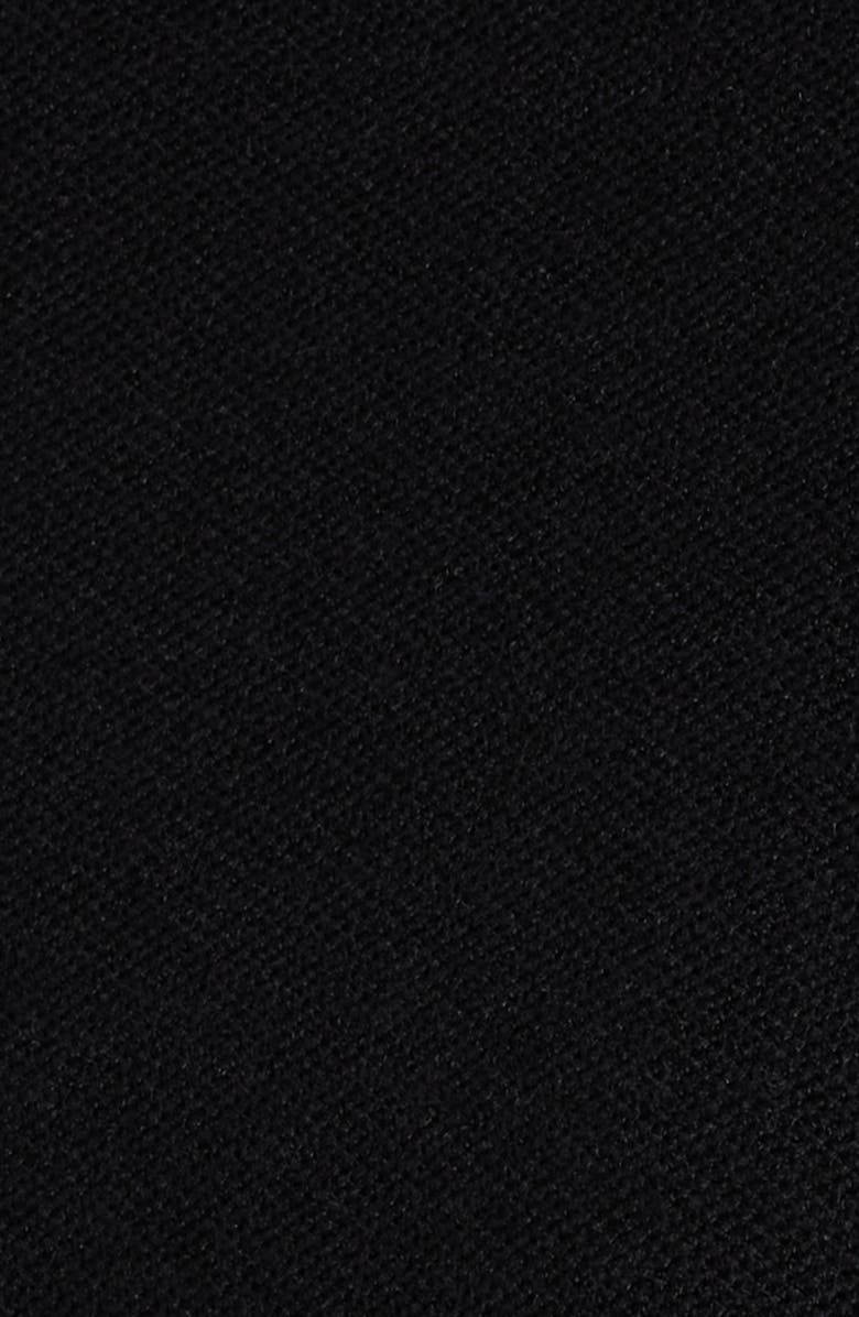 Vince Camuto Sleeveless Belted Mock Neck Top, Alternate, color, Rich Black