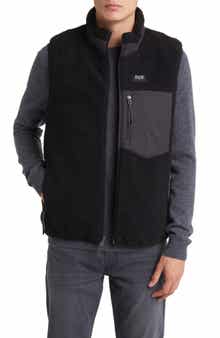 TAION Reversible High Pile Fleece & 800 Fill Power Down Quilted Vest