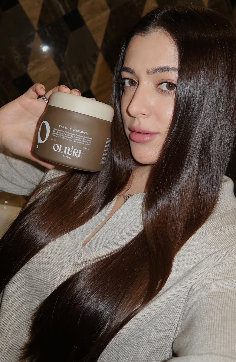 Oliere Paris Valour Restorative Smoothing Hair Mask, Alternate, color, Brown