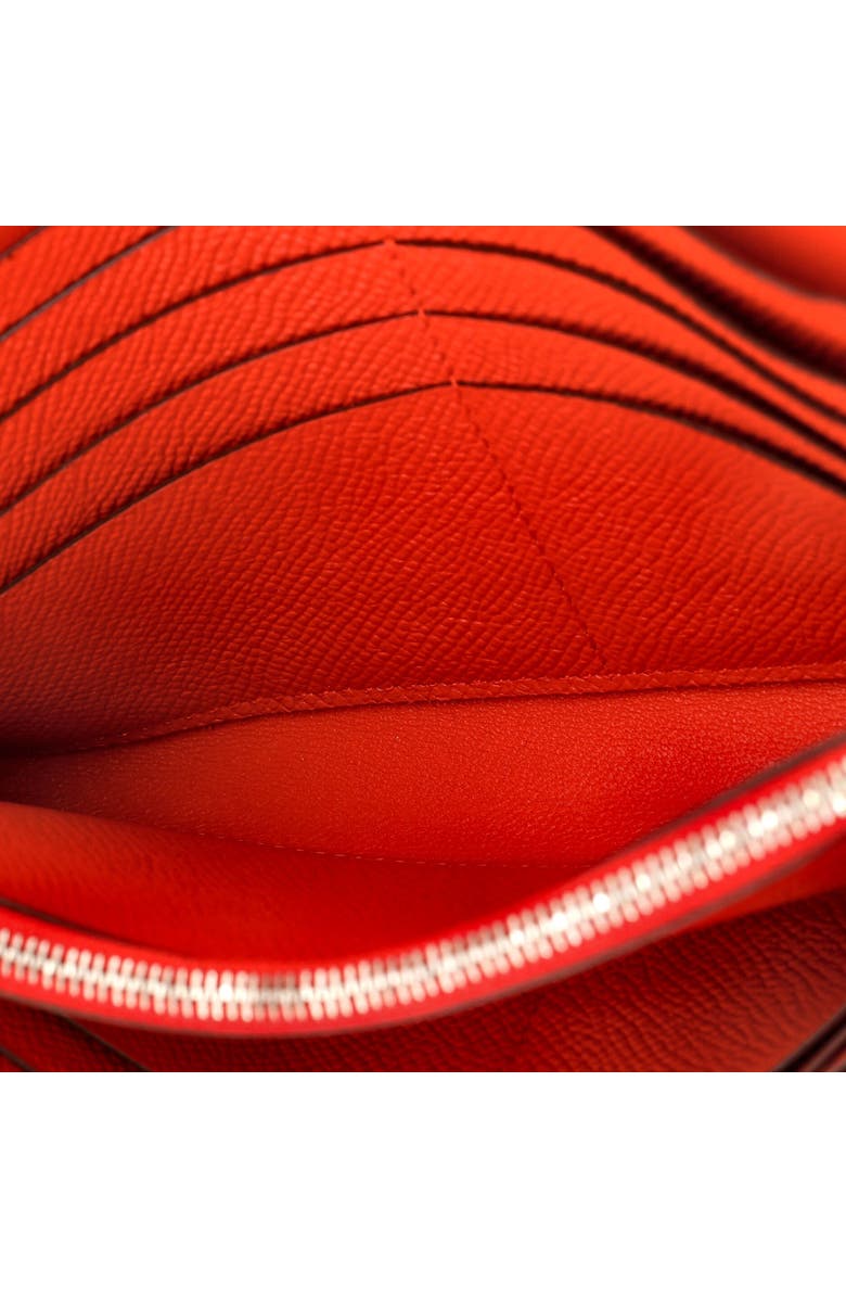 Pre-Owned Hermes Constance Wallet Epsom Long, Alternate, color, Capucine