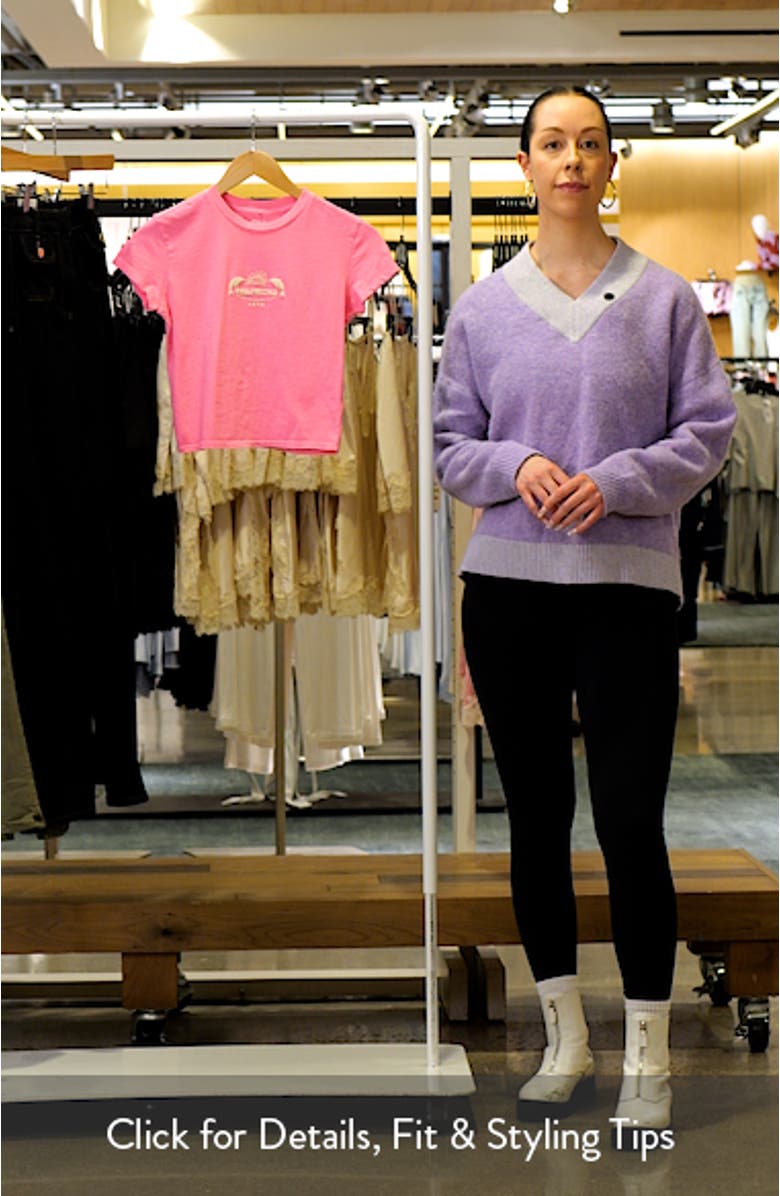 Getting There Soon Crop Graphic T-Shirt, sales video thumbnail