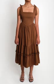 The Lulo Project New Quibdo Midi Sundress