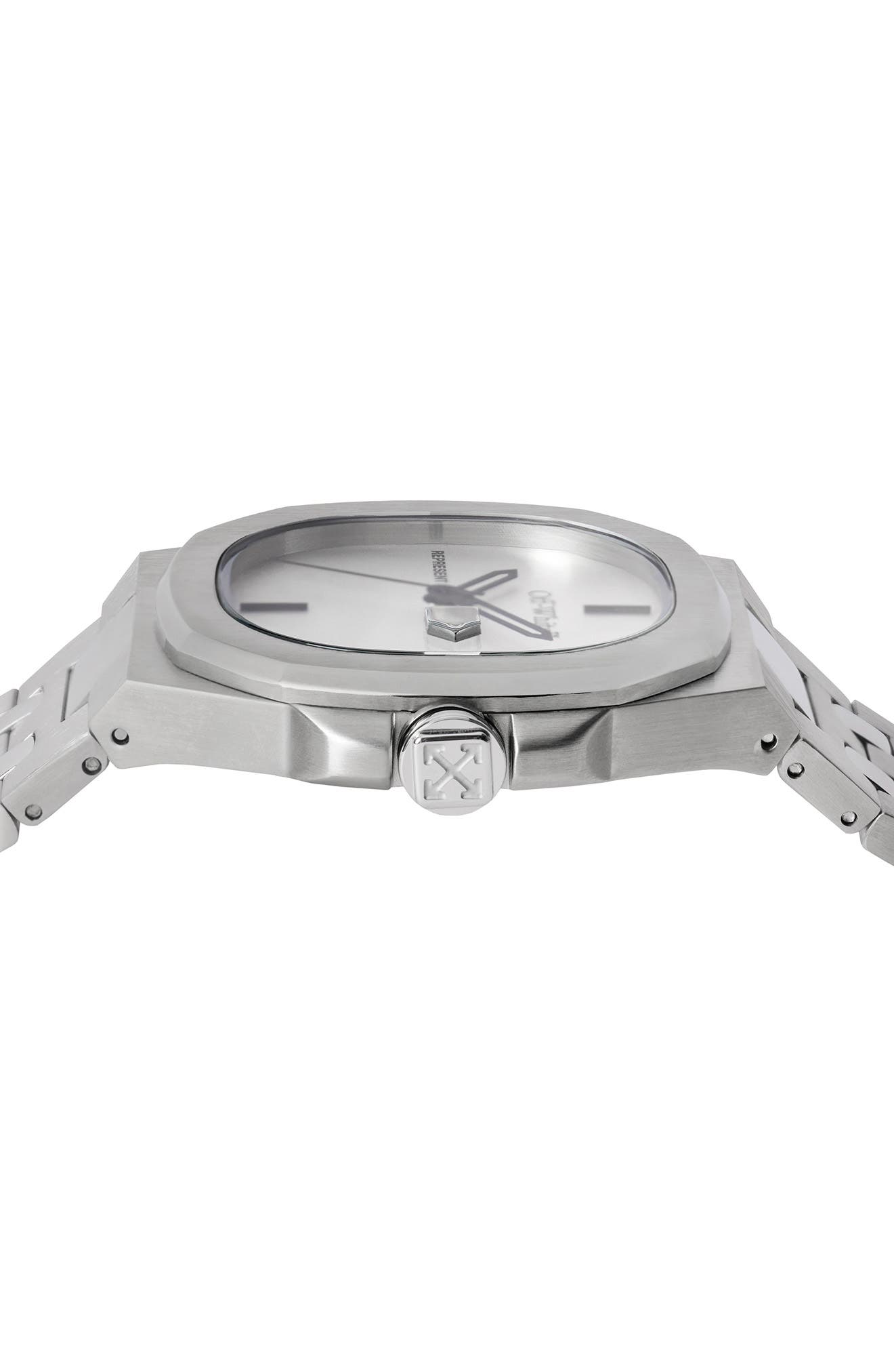 Off-White Object Cushion Bracelet Watch, 39mm (Men) | Nordstrom