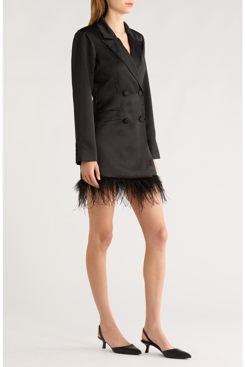 astr linen blazer dress ASTR the Label Kesari Dress in Butter