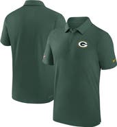 Nike Men's Nike Green Green Bay Packers Sideline Coaches Performance Polo