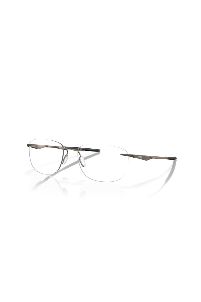 53mm Rectangle optical glasses, Main, color, Brown