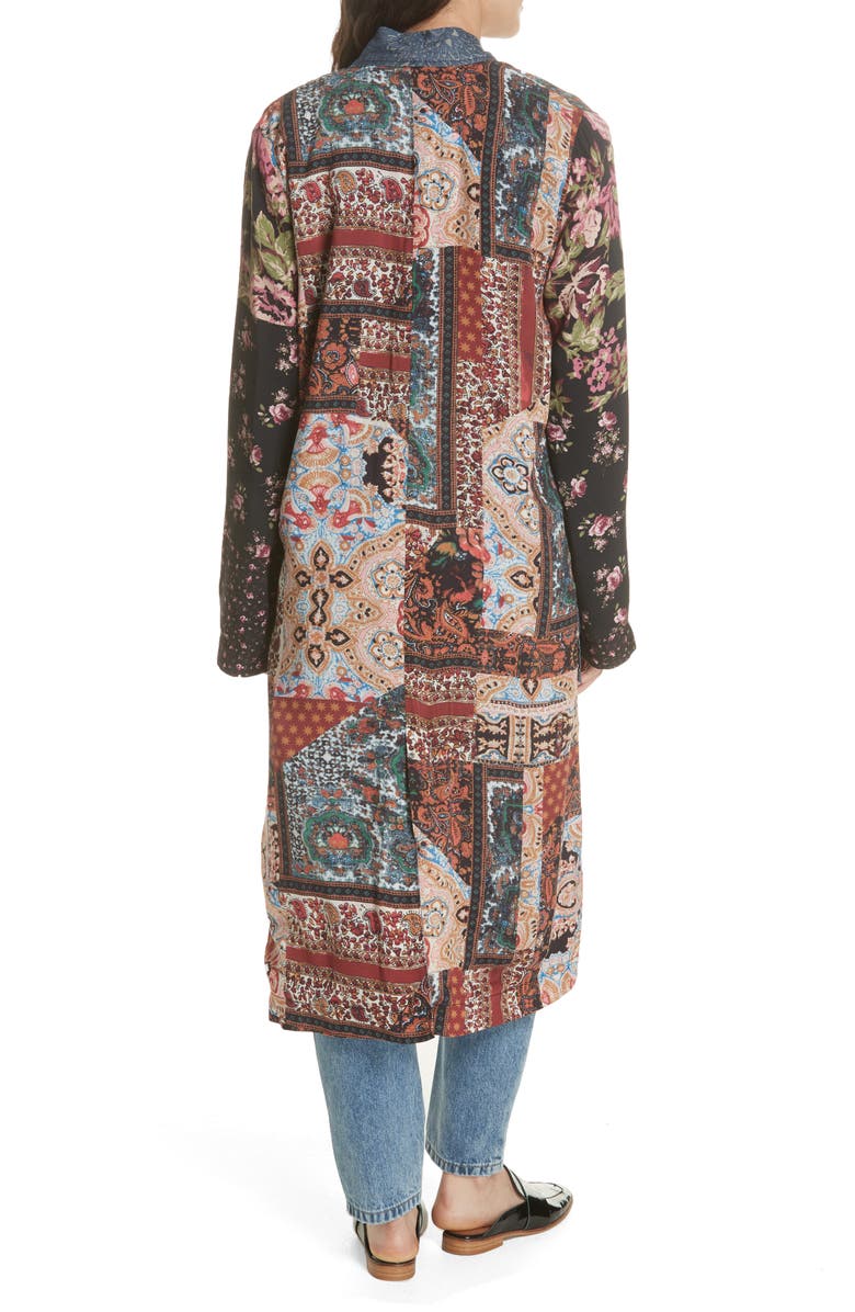 Free People Songbird Patched Coat, Alternate, color,