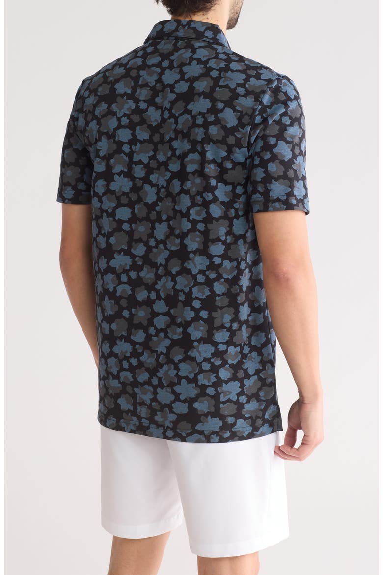 By the Warf Short Sleeve Polo, Alternate, color, BLACK