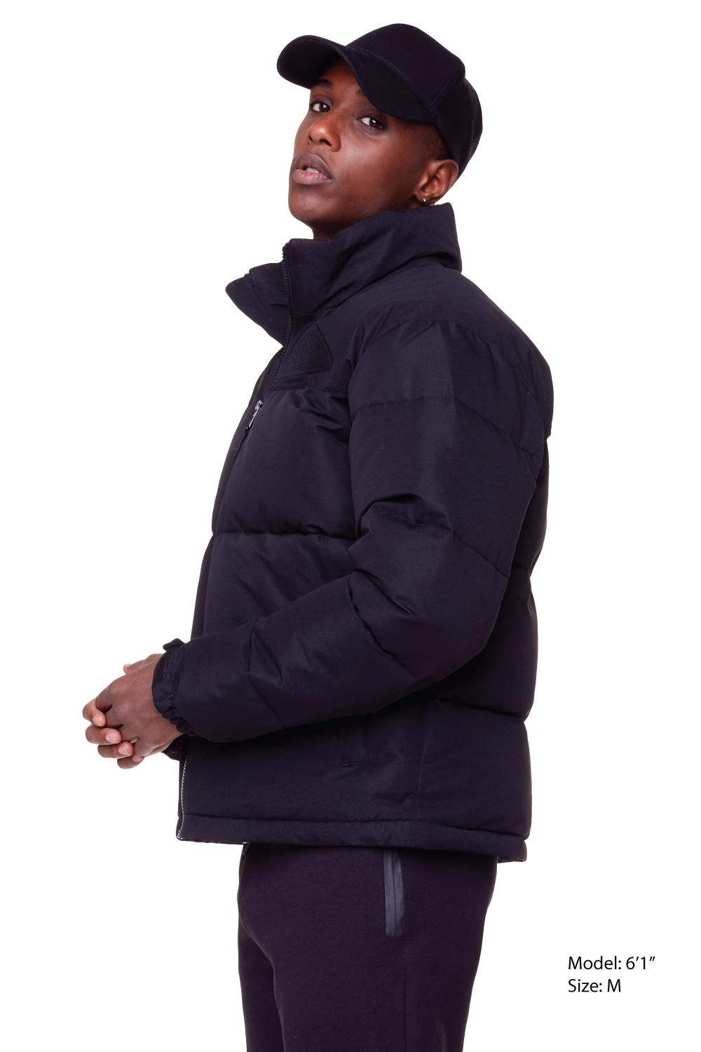 TUKTUT - Vegan Down Short Puffer Winter Jacket - image 2
