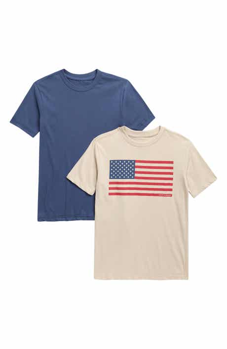 Lucky Brand Lucky 2-Pack Flag Tee Set
