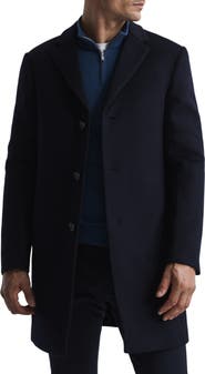 Reiss Gable Wool Blend Overcoat