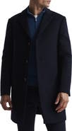 Reiss Gable Wool Blend Overcoat